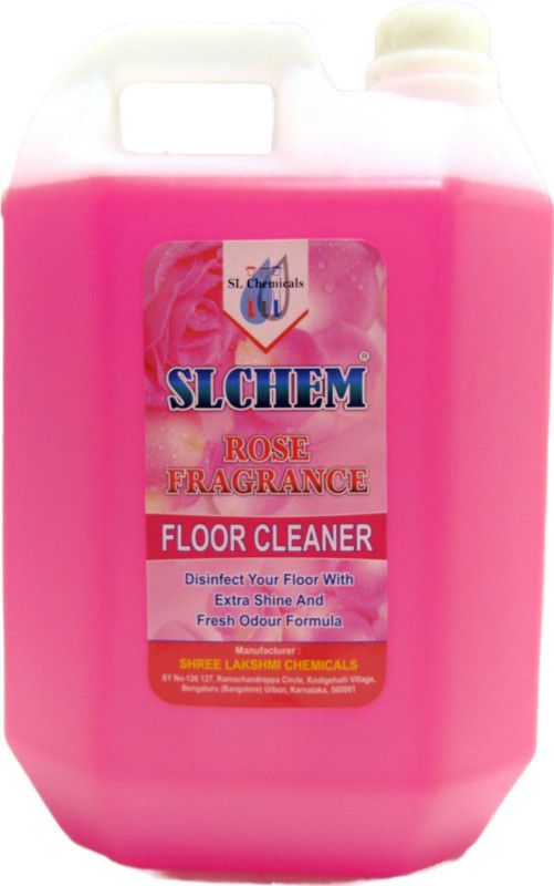 Slchem Multipurpose Floor Cleaner With Fresh Rose Fragrance 5L  (5 L)