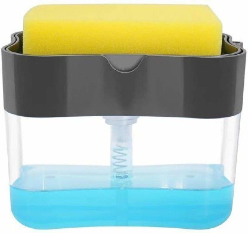 AK traders 2in 1 Soap Pump Plastic Dispenser for Dishwasher Liquid Dishwash Bar  (250 g)