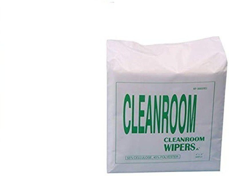 B&J ESD SOLUTIONS Cleanroom Wipes Size 9X9 inch Pack of 300 Pieces Wipes  (White)
