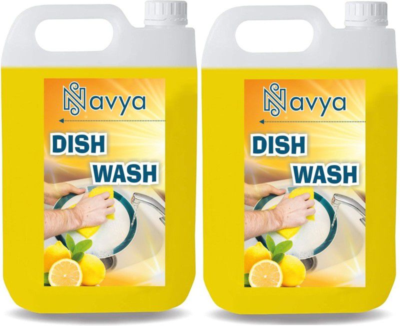 Navya Dish Wash Gel 10 Litre ,Non Acidic Premium Gel Dishwash Bar  (10000 kg)