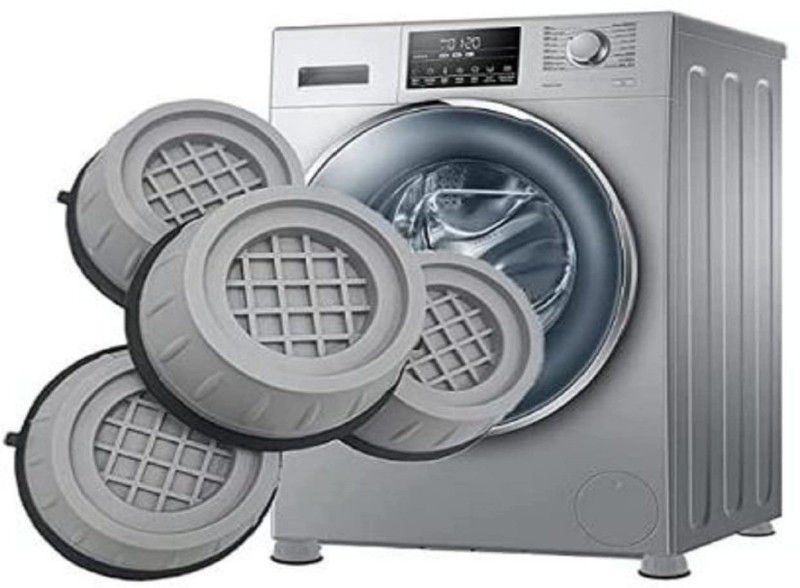 Kuisner Anti Vibration Pads for Washing Machine Washing Machine Feet Pads Shock Absorber None Detergent Pod  (4 Pods)