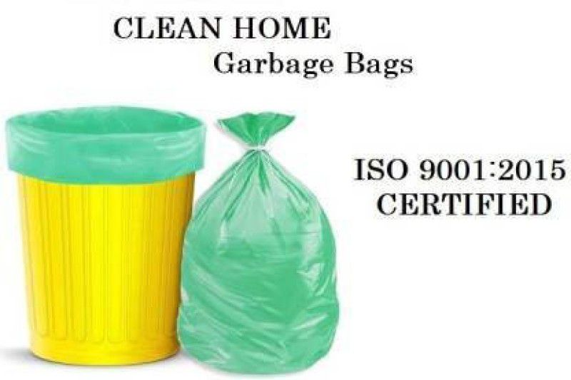 MJ Exim Dustbin Covers Clean Home 100% Biodegradable Garbage bags 90 Pcs Medium 13 L L Garbage Bag  (90Bag )
