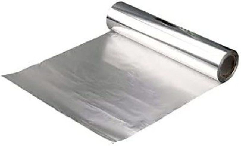 Healthy Mart Silver Aluminium Foil Paper Roll Aluminium Foil Cover Aluminium Food Wrapper Aluminium Foil  (22 m)