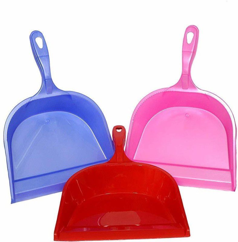 Priyansu Plastic Dustpan  (Multicolor)