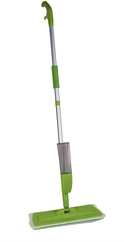 CPEX Microfiber Floor Cleaning Spray Mop with Removable Washable Cleaning Pad and Integrated Water Spray Mechanism(Multicolor) Floor Wiper  (Green)