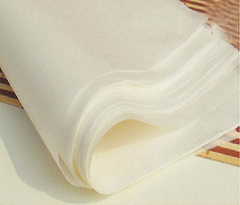 MOONBELL Non-Stick Butter Parchment Paper for Food Wrapping,Kitchen, Cookies, Cake's, Backed Item, Fries. Size 10x10 Inches (pack of 300 Butter paper) Parchment Paper  (3 m)