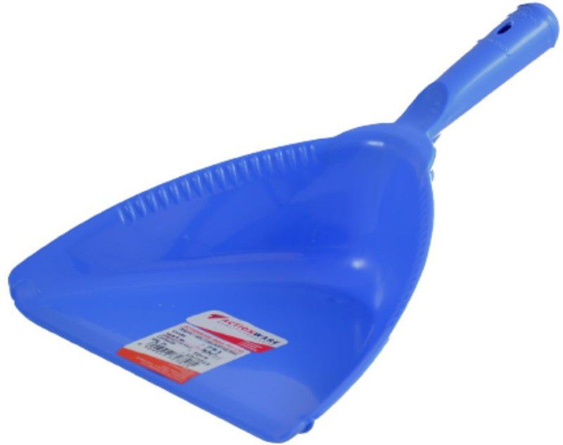 KedarKantha Unbreakable Dustpan with Long Handle, Dust Collection Dust Pan Tray PP (Polypropylene) Dustpan  (Blue)