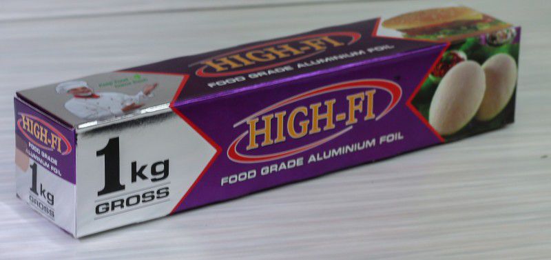 high fi 1 KG GROSS Aluminium Foil  (60 m)