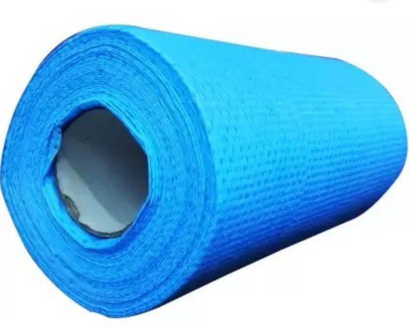 SHA Washable 1 ply Blue Kitchen Cleaning Towel Roll - Pack of 1(1 Ply)  (1 Ply, 80 Sheets)