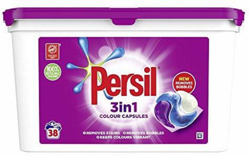 Persil POWER CAPS COLOUR 38 WASH Lemon Detergent Pod  (38 Pods)