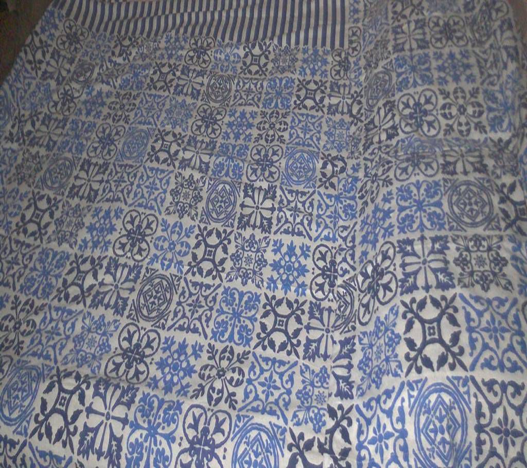 Single Size Cotton Bed Sheet Set