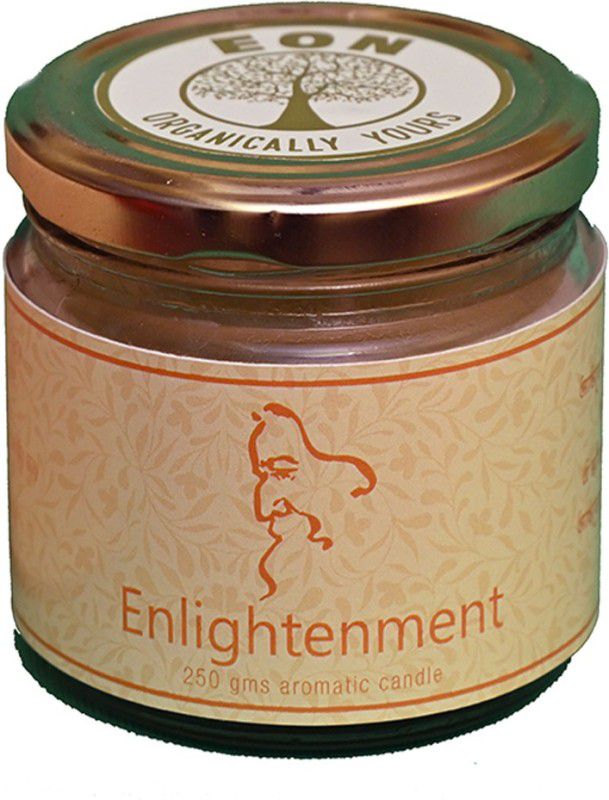 Eon Enlightenment Aromatic Candle(Pack of 1) Candle  (Orange, Pack of 1)