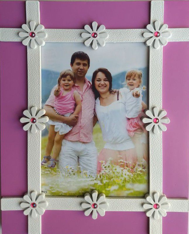 Gift Corner Wood Personalized, Customized Gift Best Friends Reel Photo Collage gift for Friends, BFF with Frame, Birthday Gift,Anniversary Gift Table  (Purple, 1 Photo(s), 1 pic of 5/7 inc)
