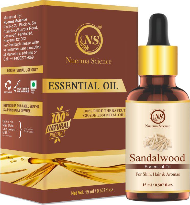 Nuerma Science Sandalwood Aroma Oil  (15 ml)