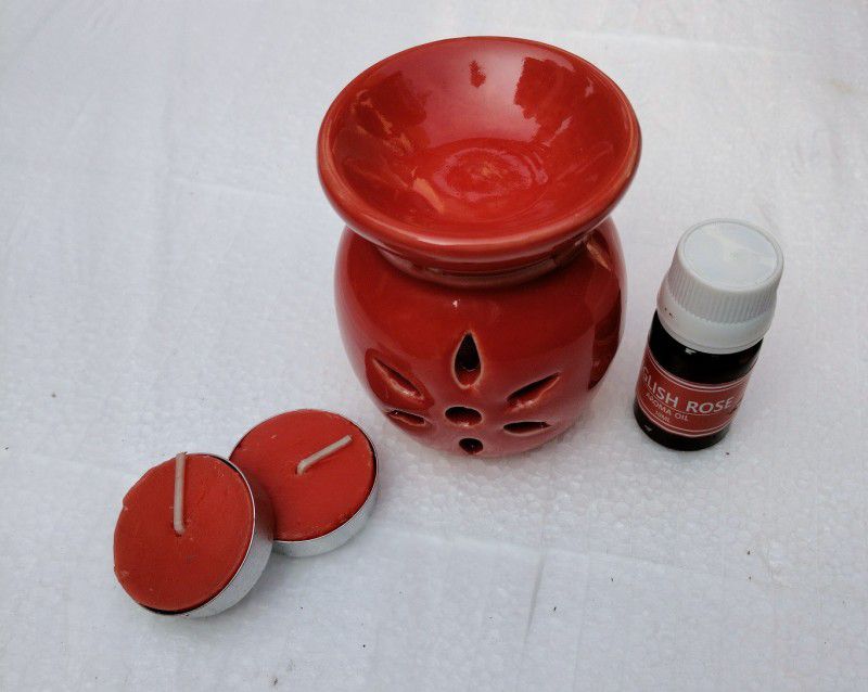 HOMEDECOR rose Aroma Oil, Diffuser Set  (4 x 75 g)