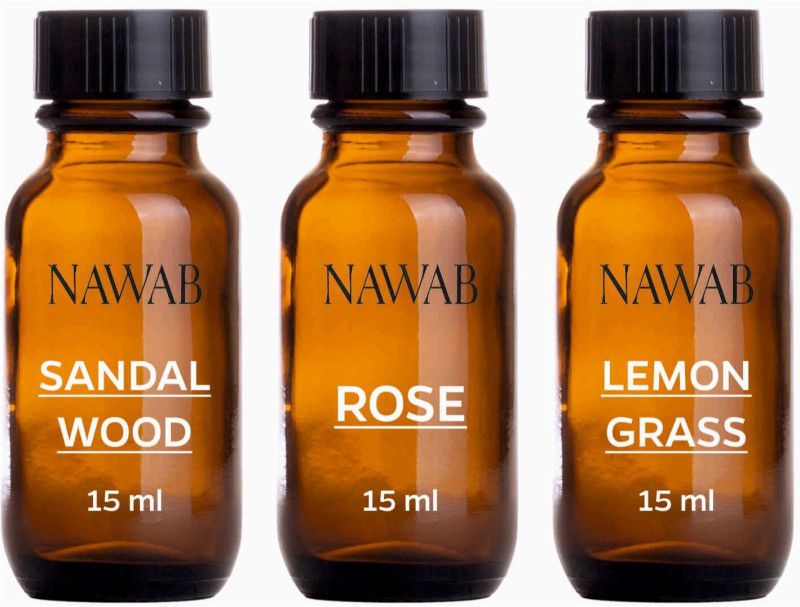 NAWAB Aroma Aroma Oil  (3 x 15 ml)