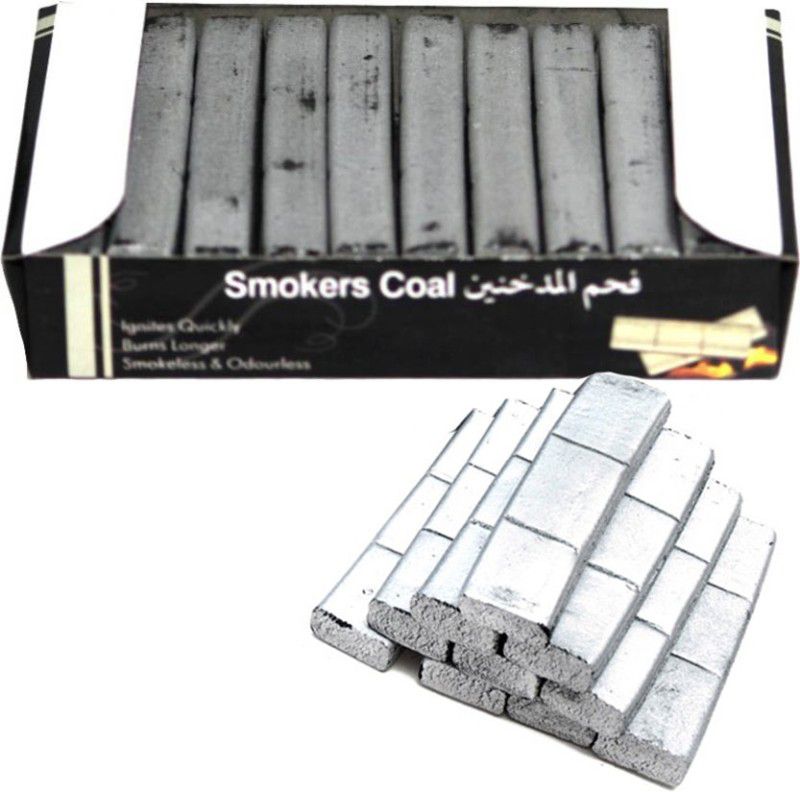 SCORIA Smoker Coal 60 Brick Odorless and Smoke Free Magic Hookah Charcoals  (Pack of 1)