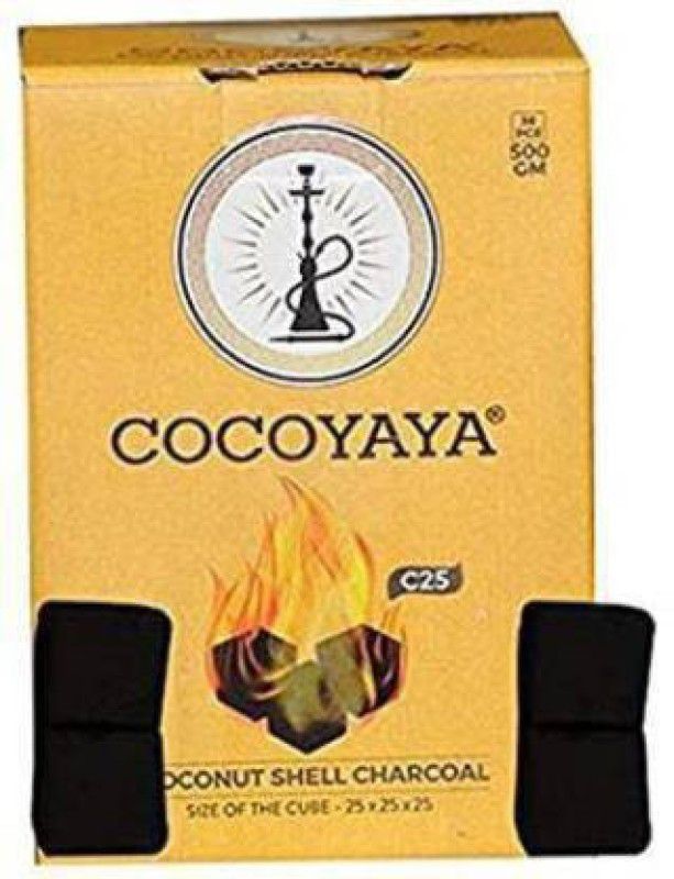 Cocoyaya Hookah Charcoals  (Pack of 37)