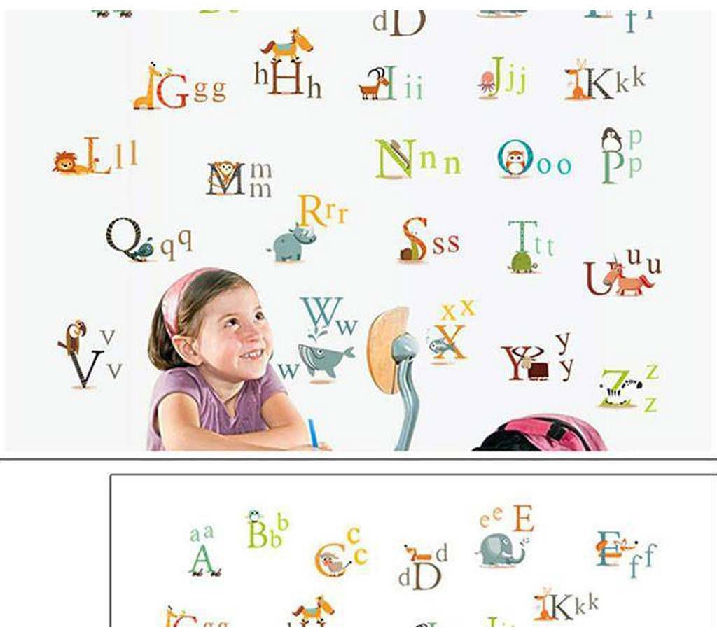 Alphabets for Kids' Medium Size Wall Sticker