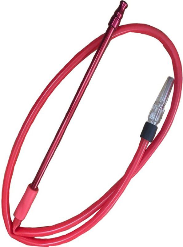 Puff Smart Silicone Red Hookah Hose 1 m  (Pack of 1)