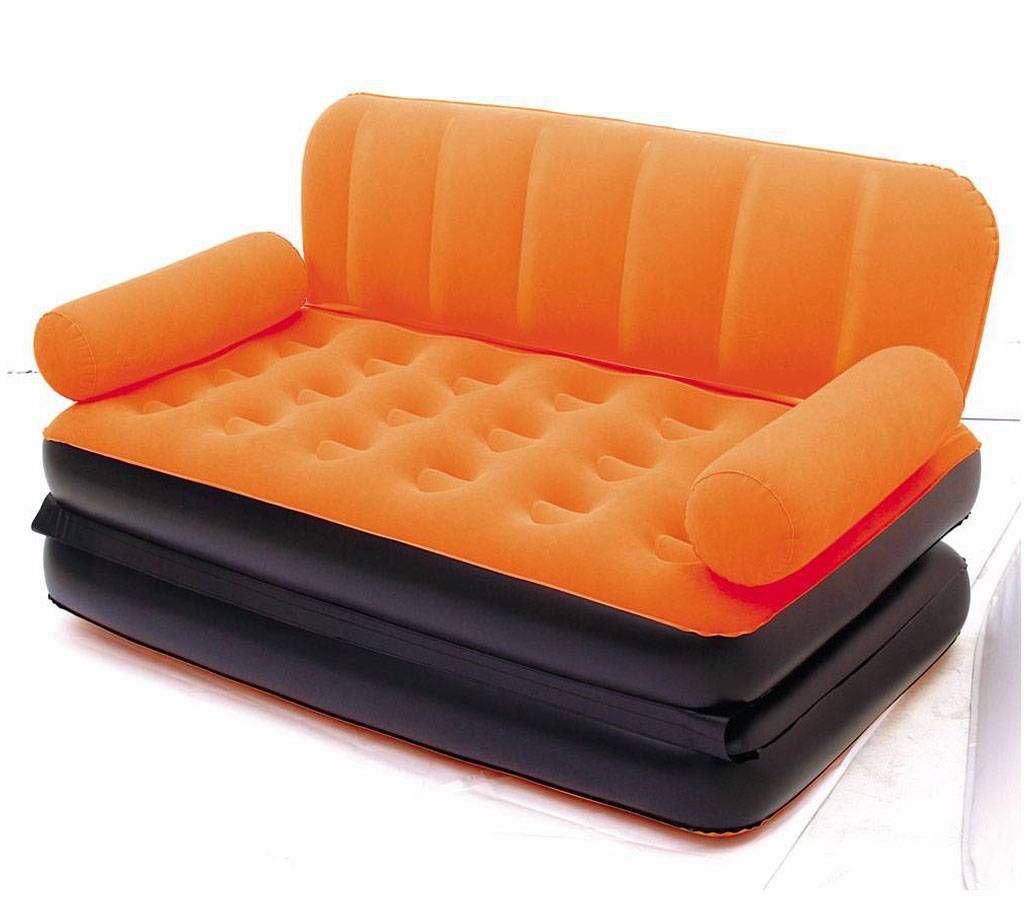 Single inflatable air sofa