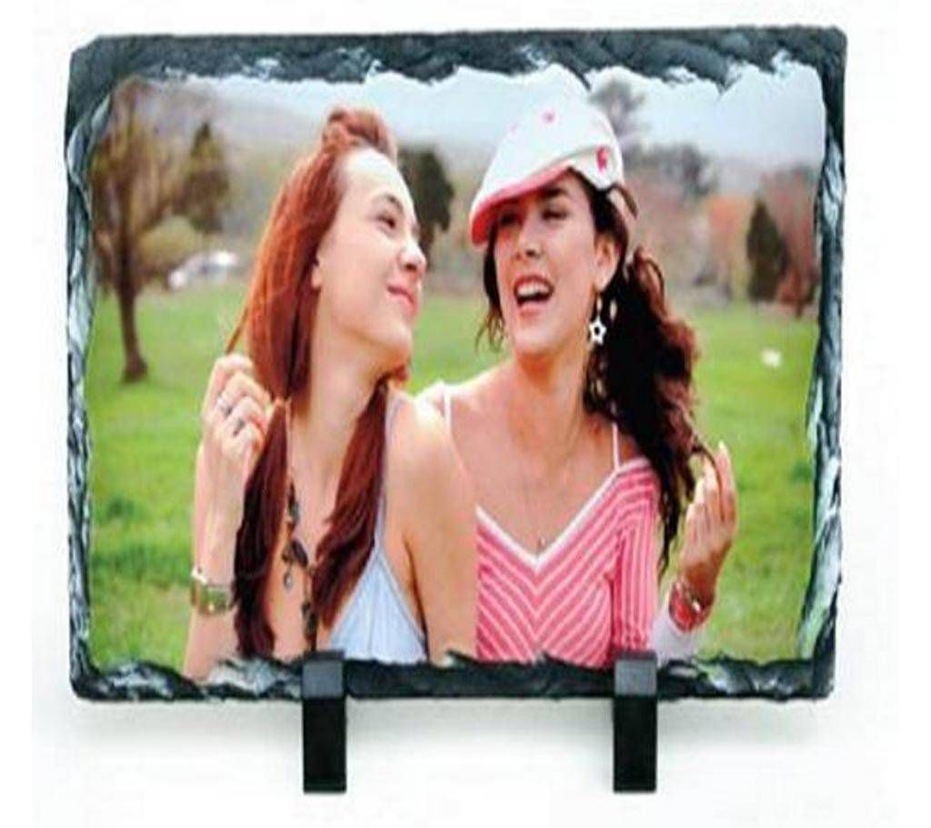 Sublimation Rock Stone & Photo Stand 