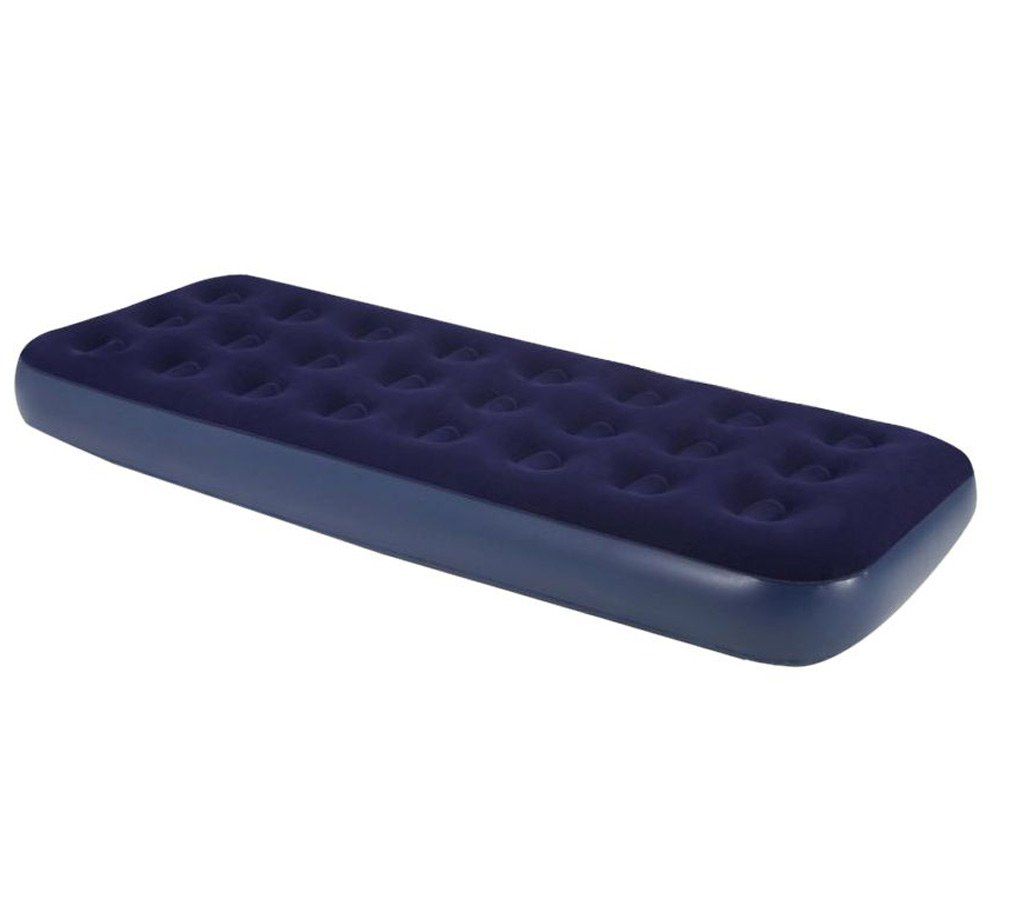 Single air bed with air pumper 