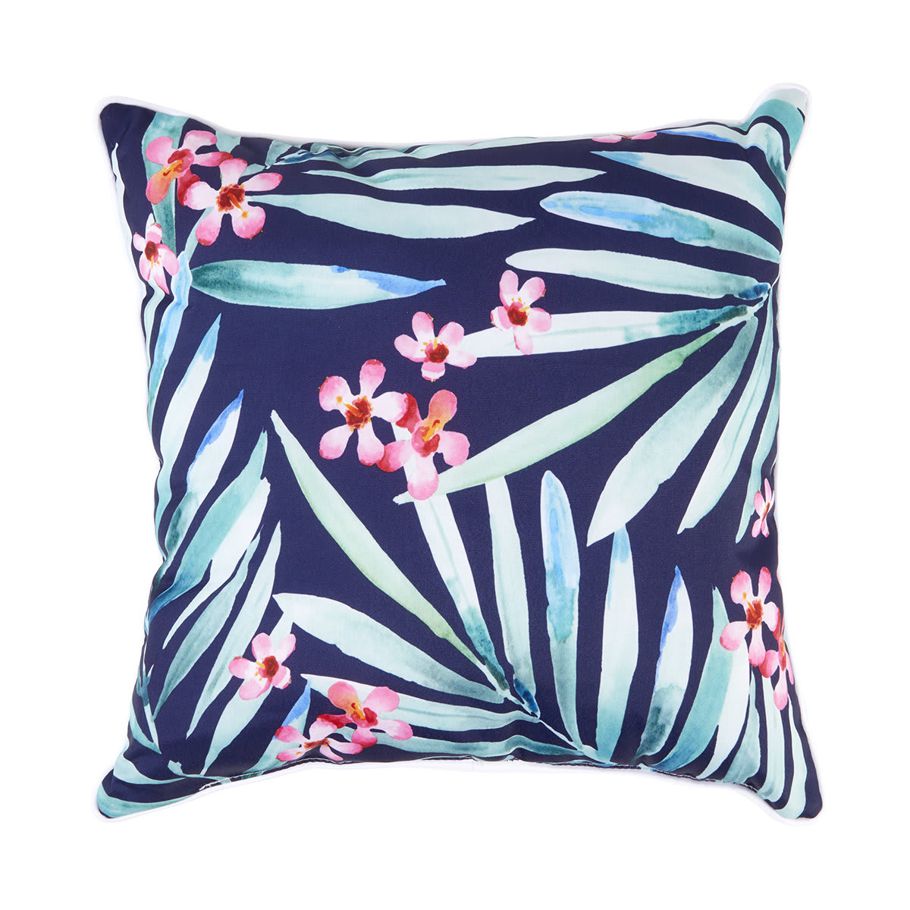 38cm Outdoor Floral Cushion