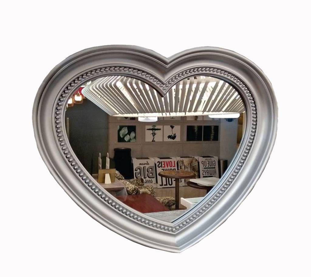 Wall Mounted Mirror With Flame