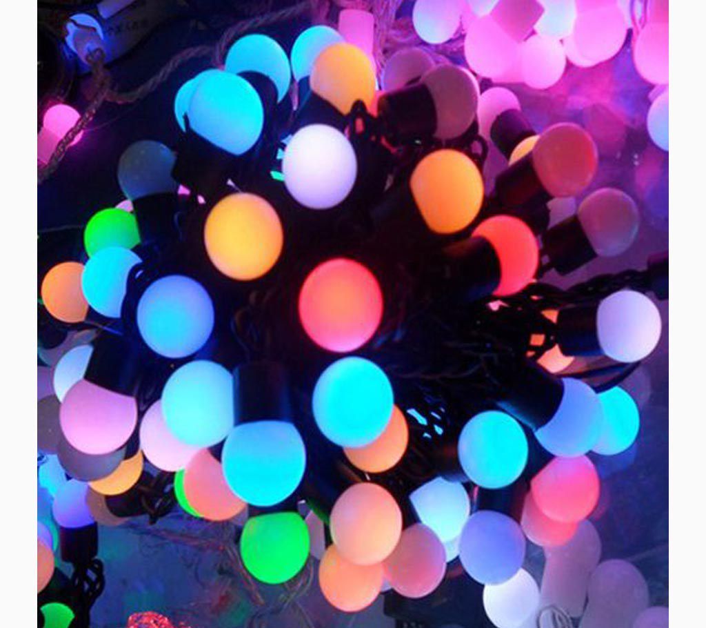 Colorful LED spring ball light 
