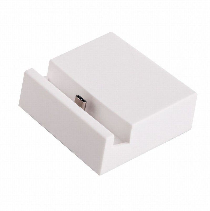 eShop24x7 2 in 1 USB WHITE 3.1 Type-c Sync Data / Charging Charger Adapter Dock  (White)