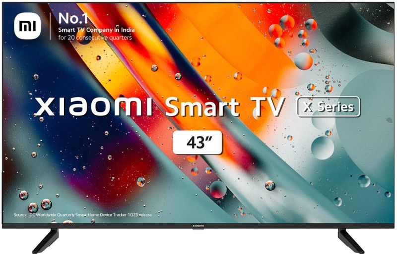 Mi X Series 108 cm (43 inch) Ultra HD (4K) LED Smart Android TV 2022 Edition with Dolby Vision and 30W Dolby Audio (2022 Model)