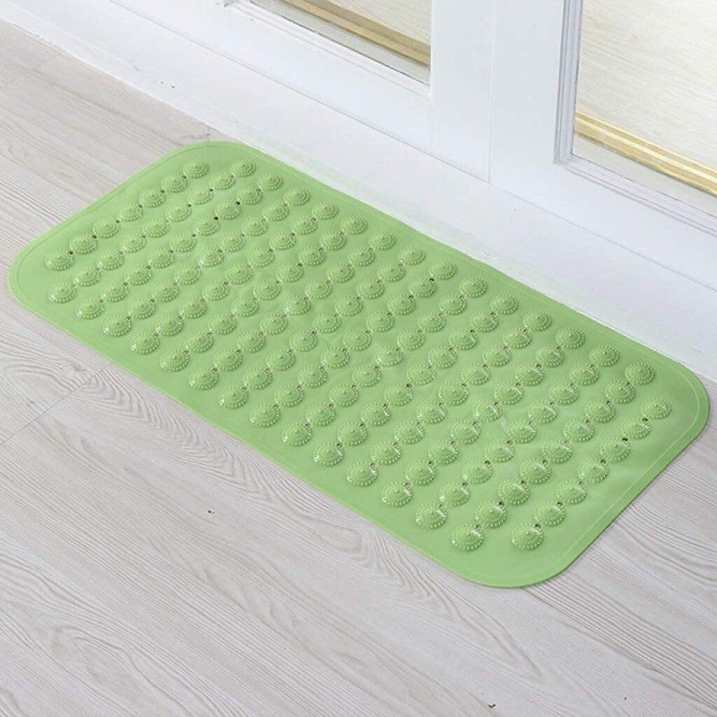 Spatlus PVC (Polyvinyl Chloride) Bathroom Mat  (Green, Large)