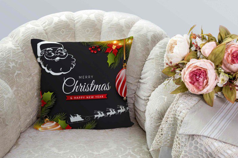 smiloji Self Design Cushions Cover  (40 cm*40 cm, Multicolor)