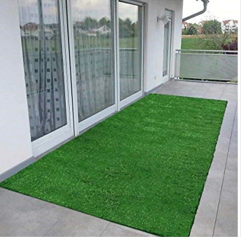 COMFY HOME High Density Artificial Grass Carpet ( 3.3 X 6 ) Feet Artificial Turf Sheet
