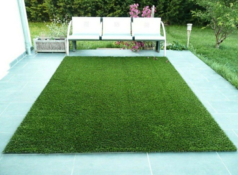 COMFY HOME High Density Artificial Grass Carpet ( 5 X 7.5) Feet Artificial Turf Sheet