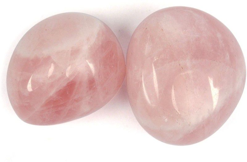 REIKI CRYSTAL PRODUCTS 100% Natural Rose Quartz BrazilianCrystal Tumble Stone 50gm Polished Asymmetrical Crystal Stone  (Pink 50 g)