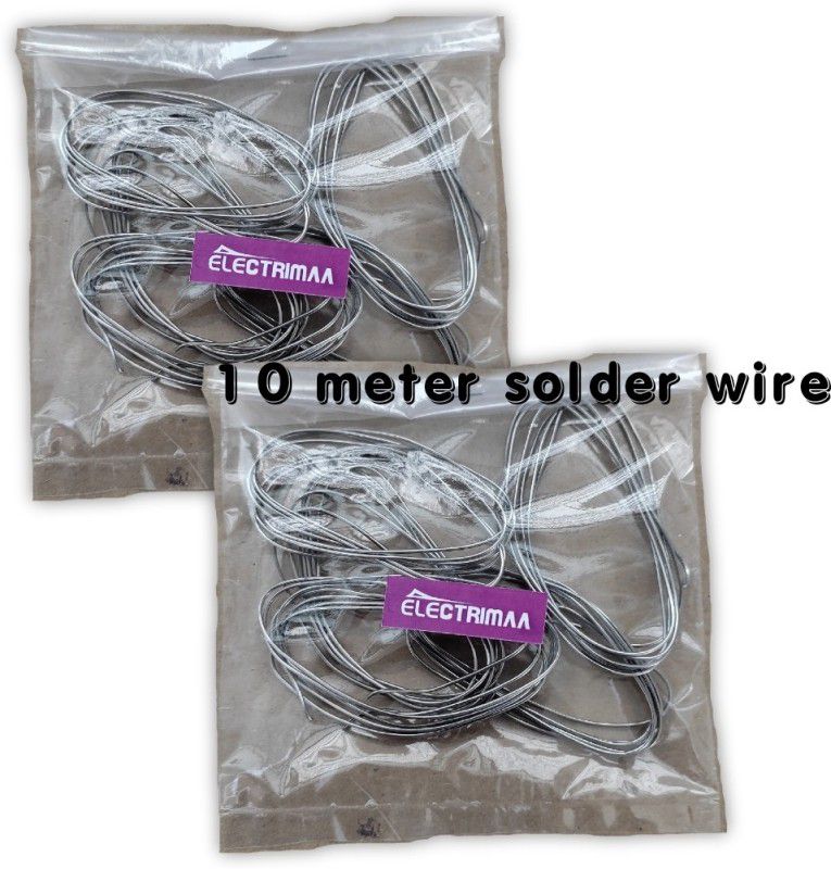 ELECTRIMAA 10m solder wire 30 W Temperature Controlled  (Round Tip)