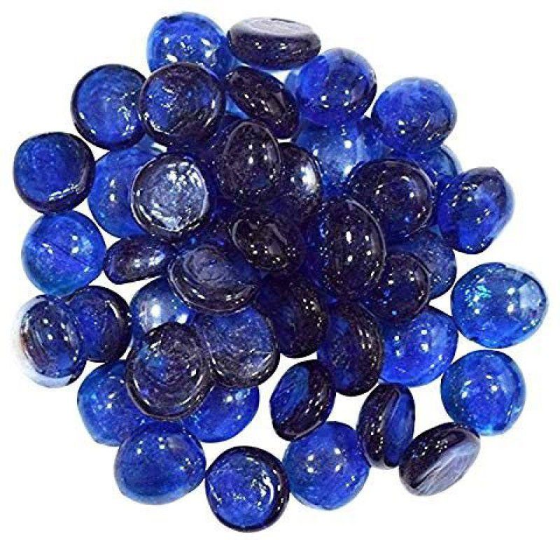 Pebbles5035 Regular Marble Pebbles  (Blue 40 Pieces)
