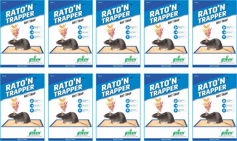 Green Revolution Mouse Glue Trap Pack of 10 Live Trap