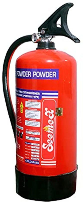 seemex Powder Type 9Kg Fire Extinguisher (Size : 57 x 18 x 57 cm, 12.1 Kg) (Capacity – 9 Kg) (Red and Black) Fire Extinguisher Mount  (9 kg)