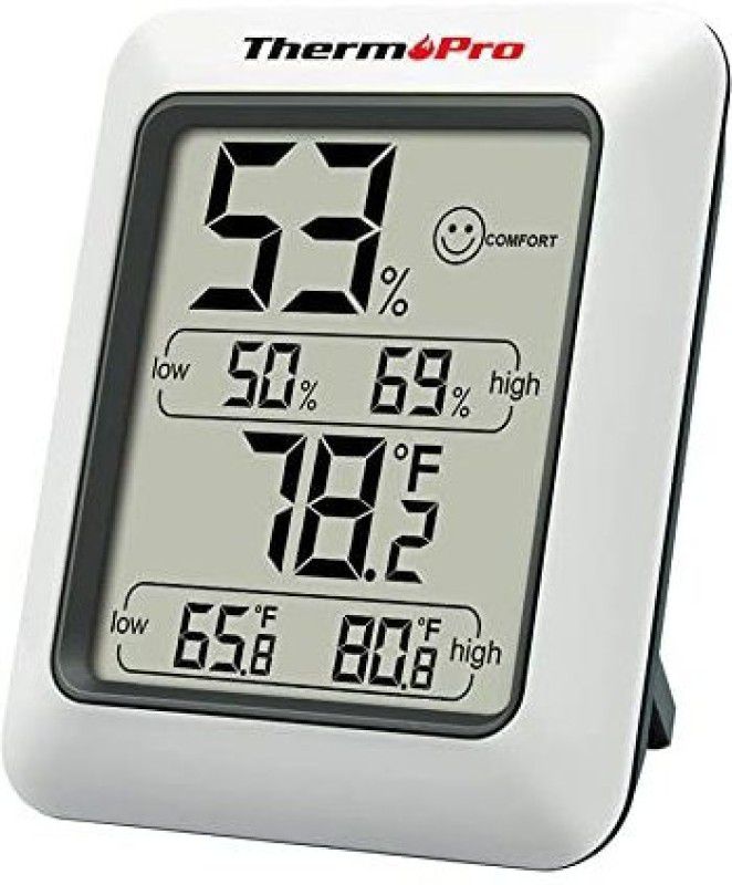 Store2508 MB882 ThermoPro TP50 Digital Hygrometer Indoor Thermometer Room Thermometer All-in-One Digital Moisture Measurer  (8 mm)