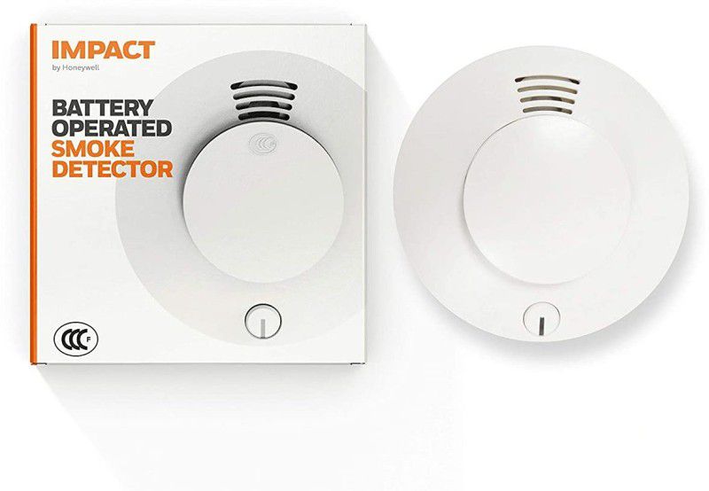 Impact by Honeywell JTYJ-GD-2330/B Battery Operated standalone Smoke Detector Smoke Alarm  (Wall Mounted)