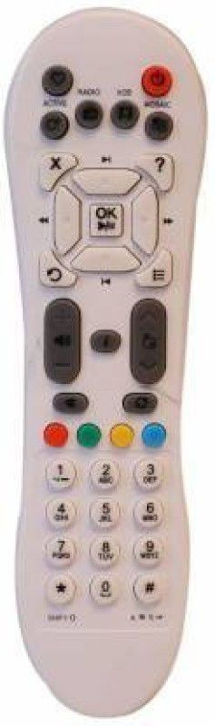 Technology Ahead Remote Control Compatible With IR Videocon Remote Controller  (White)