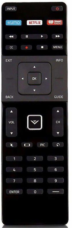 Akshita TV Compatible For Vizio Smart TV Remote Control Generic Remote Controller  (Black)