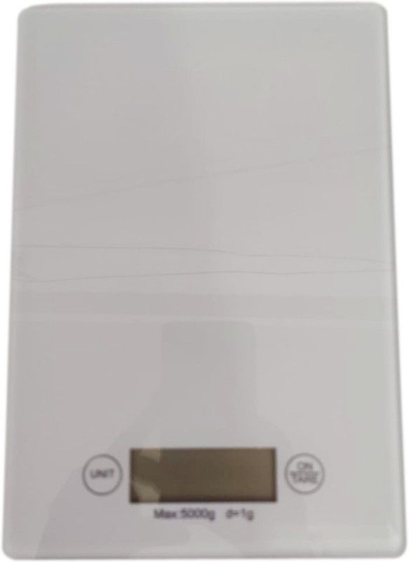 Skyble SAM_445 Digital Personal Weighing Scale Electronic Weight Machine For Home (KitcheN) Weighing Scale (White) Weighing Scale  (White)