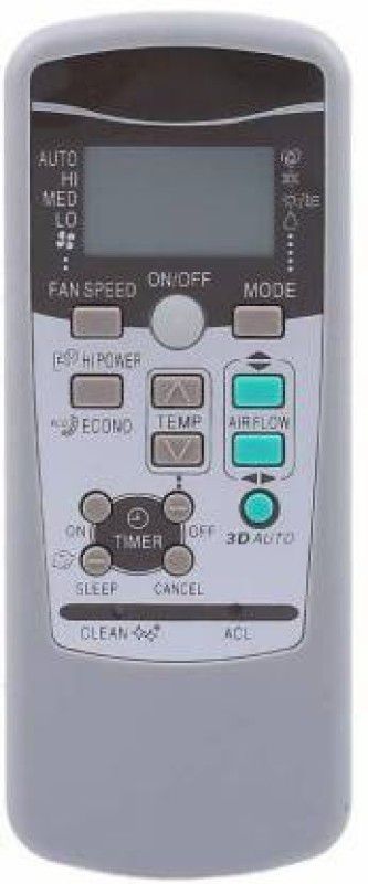 SINGING NOISE Mitsubishi AC Remote Universal AC Remote Control(Grey) NA Remote Controller  (Grey)