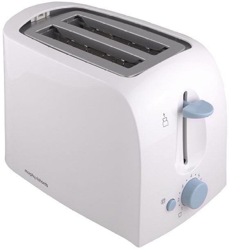 Morphy Richards AT 201 650 W Pop Up Toaster  (White)