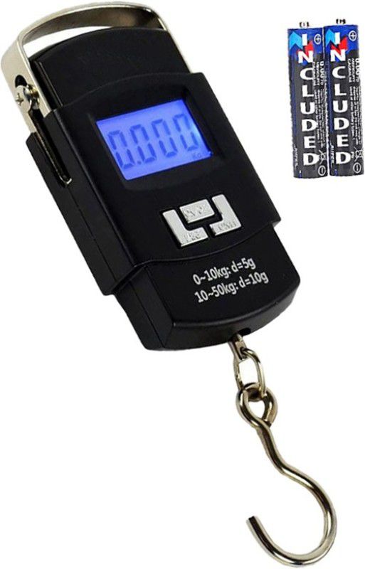 QNOVE Digital Weighing Machine For Luggage C361QA Weighing Scale  (Black)
