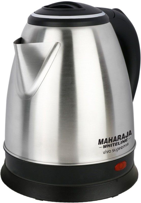 MAHARAJA WHITELINE Viva Supreme / EK -208 Electric Kettle  (2 L, Grey, Black)